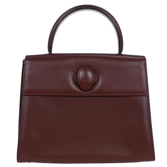 CARTIER Handbags - Cartier Bordeaux Must de Cartier Handbag C25